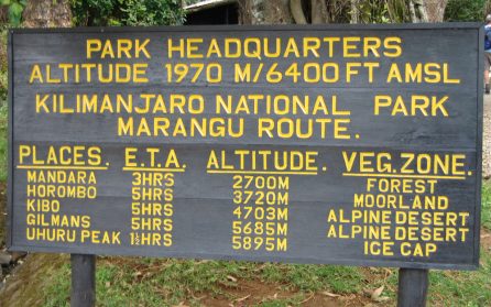 Mot Tanzania och Kilimanjaro image