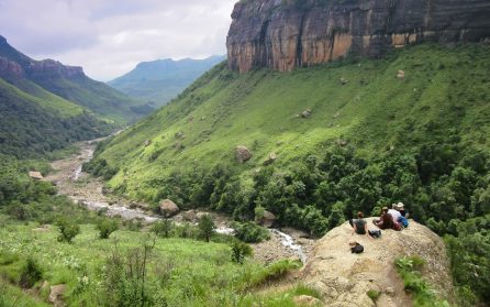 Drakenbergs Amfiteater och Tugela falls image